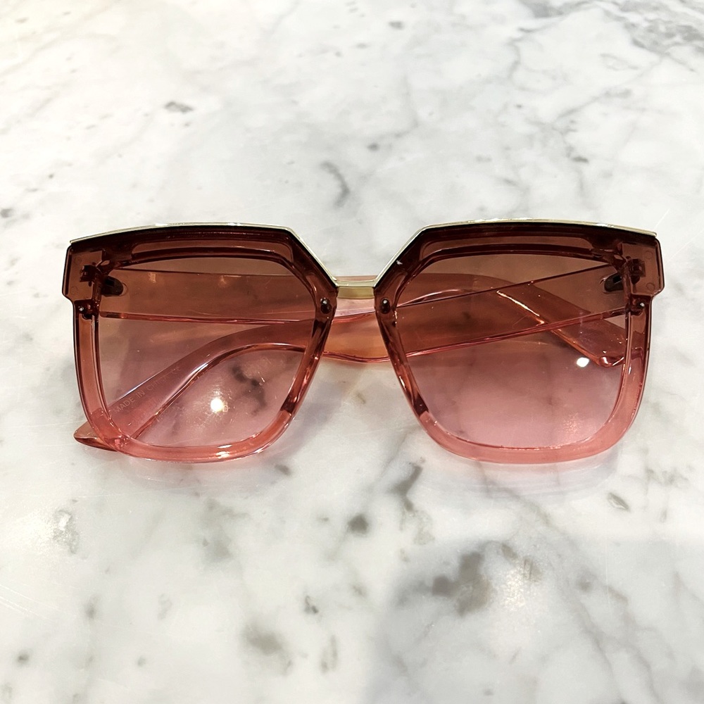 Free People Pink Sunglasses